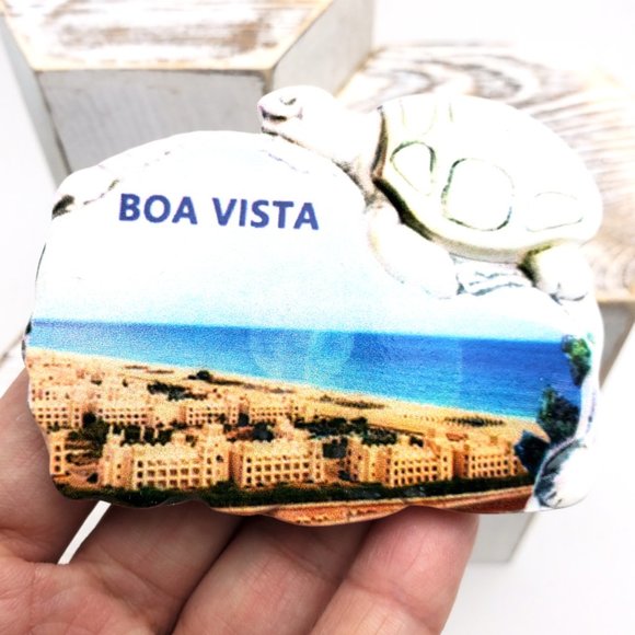 Boa Vista Cape Verde Fridge Magnet Travel Souvenir Refrigerator Magnetic Tourist - Picture 4 of 4
